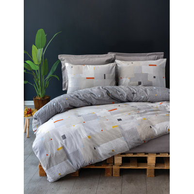 Ensemble de housse de couette 100% coton Haron