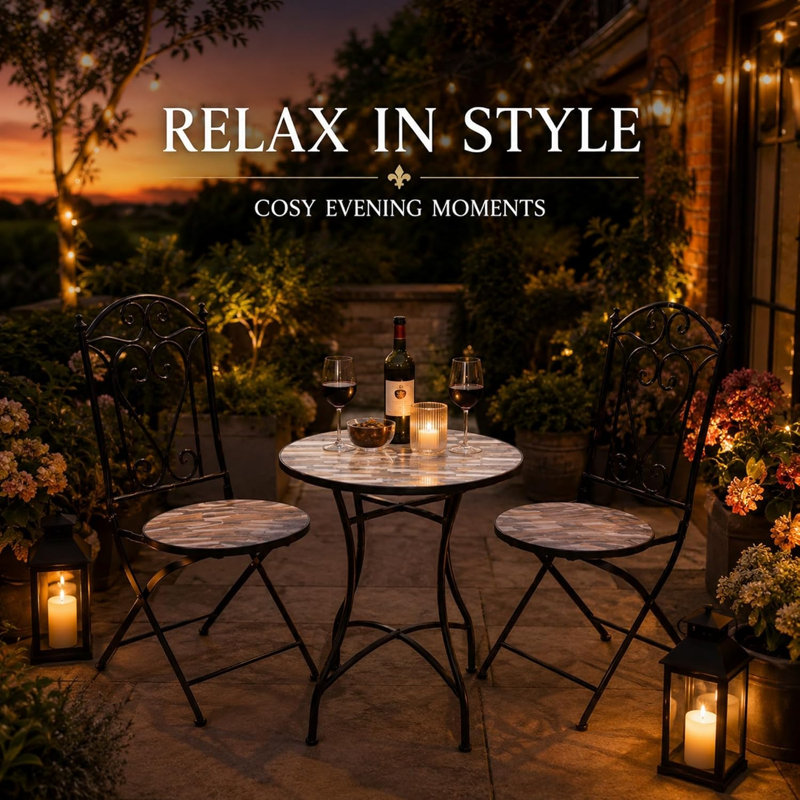 Chadia Patio Dining Set with