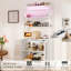 Armoire-bar avec porte-verres et porte-bouteilles Parina-888131577