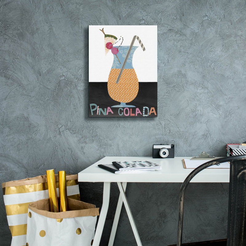 «Mix Me A Drink VI» par Regina Moore, H 16 po x l 12 po x P 0,75 po