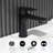 Black stainless steel faucet