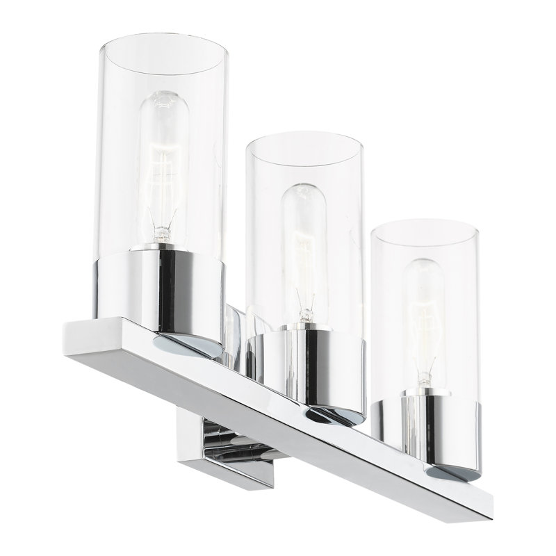 Zanavia 3 - Light Dimmable Vanity Light, Polished Chrome