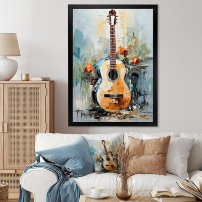 Guitare océanique Melody I - musique, art mural