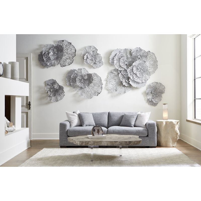 Modern Roman Stone White Rectangular Side Table