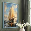 NAUTICAL Series CCG-III - Reproduction encadrée de qualité supérieure - Prêt à être accroché - Aucun clou requis-1111210521-1111210530