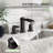 Widespread Bathroom Faucets With Metal Pop-up Drain-115669528