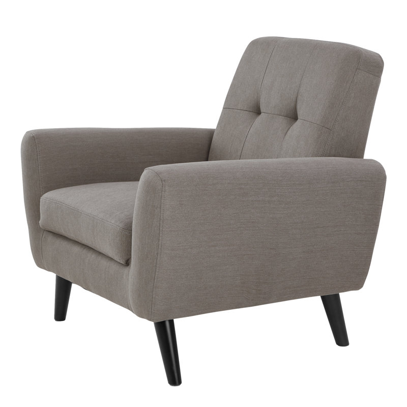 Chaise avec accoudoirs rembourrée Ohio
