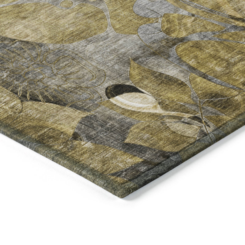 Tapis d'intérieur rond 8 po