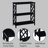 3-Tier Console Table With Storage Shelves-1835700854