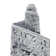 Tapis oriental bleu et gris Lanett