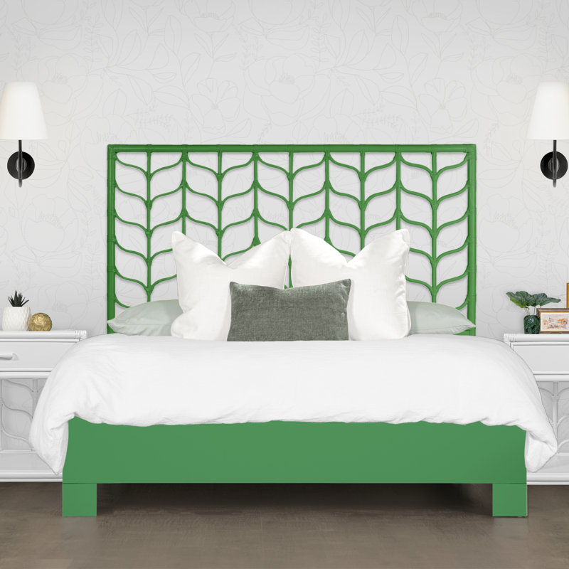 Lit plateforme Ivy, Simple TG, Vert vif