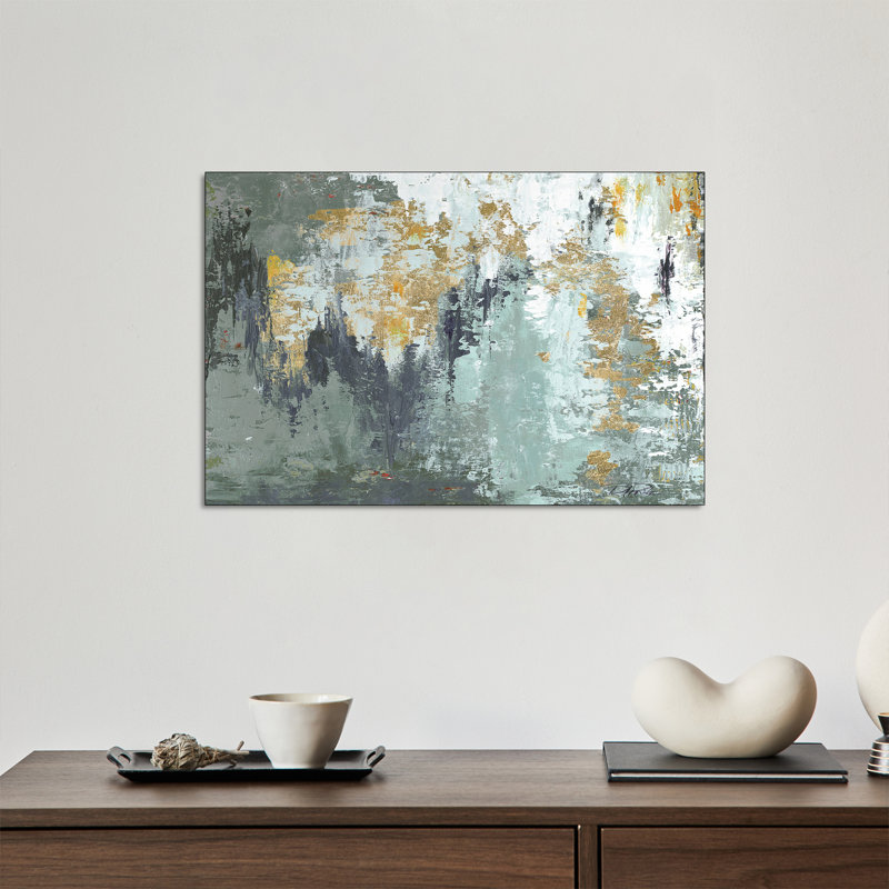 Reproduction d'art sur toile en métal «Ste Magic» par Patricia Pinto