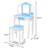 Hannakaisa Solid Wood Kids Vanity Set with Mirror-1437023330