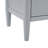 Alzada Modern Nightstand with 3 Drawers & Pine Wood Legs-1409816102