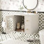 Ensemble de meuble-lavabo mural de 24 po avec lavabo en cÃ©ramique, porte et tiroirs Ã  fermeture en douceur-1796980671