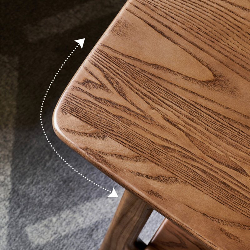 Table basse tout en bois massif avec meuble télé