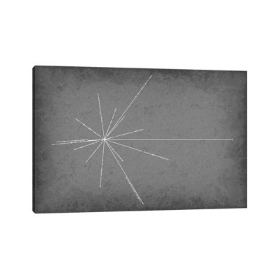 " Pulsar Map " by GetYourNerdOn Painting Print