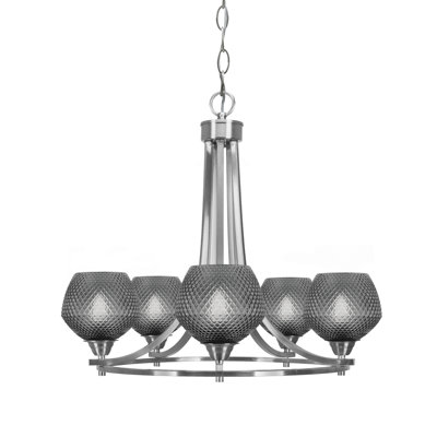 Lustre 5 lumières Paramount