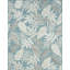 Tapis floral bleu foncé Daisy-256451079
