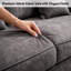 5 Seater Velvet Sofa