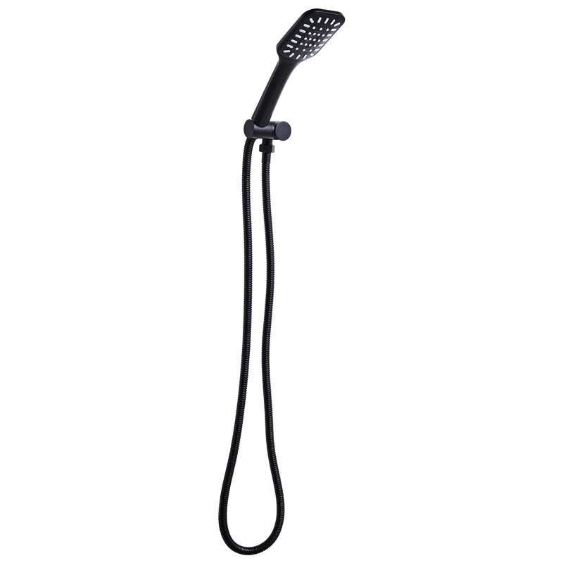 Shower Head and Hose Kit AMAJA, Matte Black