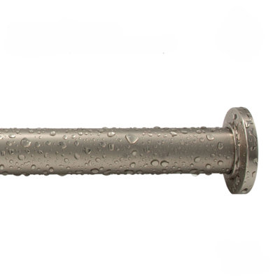DRAPER 2'' Straight Tension Shower Curtain Rod