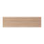 Moulure réversible cannelée / reeded en bois franc massif de l 33 3/8 po x L 3 3/8 po x P 33 po.-96930397