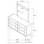 Commode 6 tiroirs Winston