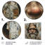 Beige gnome espion dans une enceinte en bois - art mural gnome-1694805934-1694805938