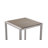 Betty Aluminum Outdoor Bar Table – Modern Patio Pub Table with Rust-Free Frame & All-Weather Poly Resin Top- in Grey-19110601