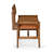 Mylas Genuine Leather Upholstered Bench