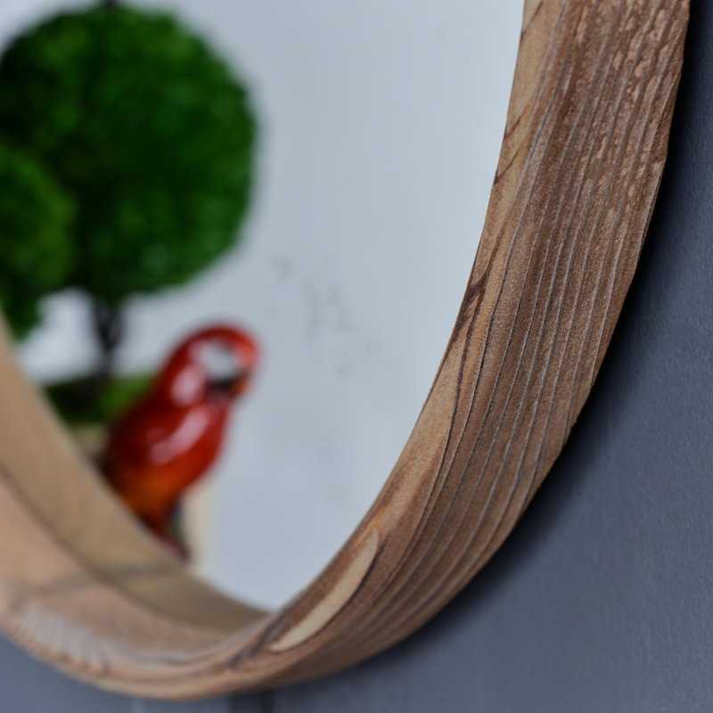 Miroir mural rond 28 po