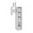 Lodi Freestanding Toilet Paper Cabinet With Slim Vertical Design And Storage Compartment, White