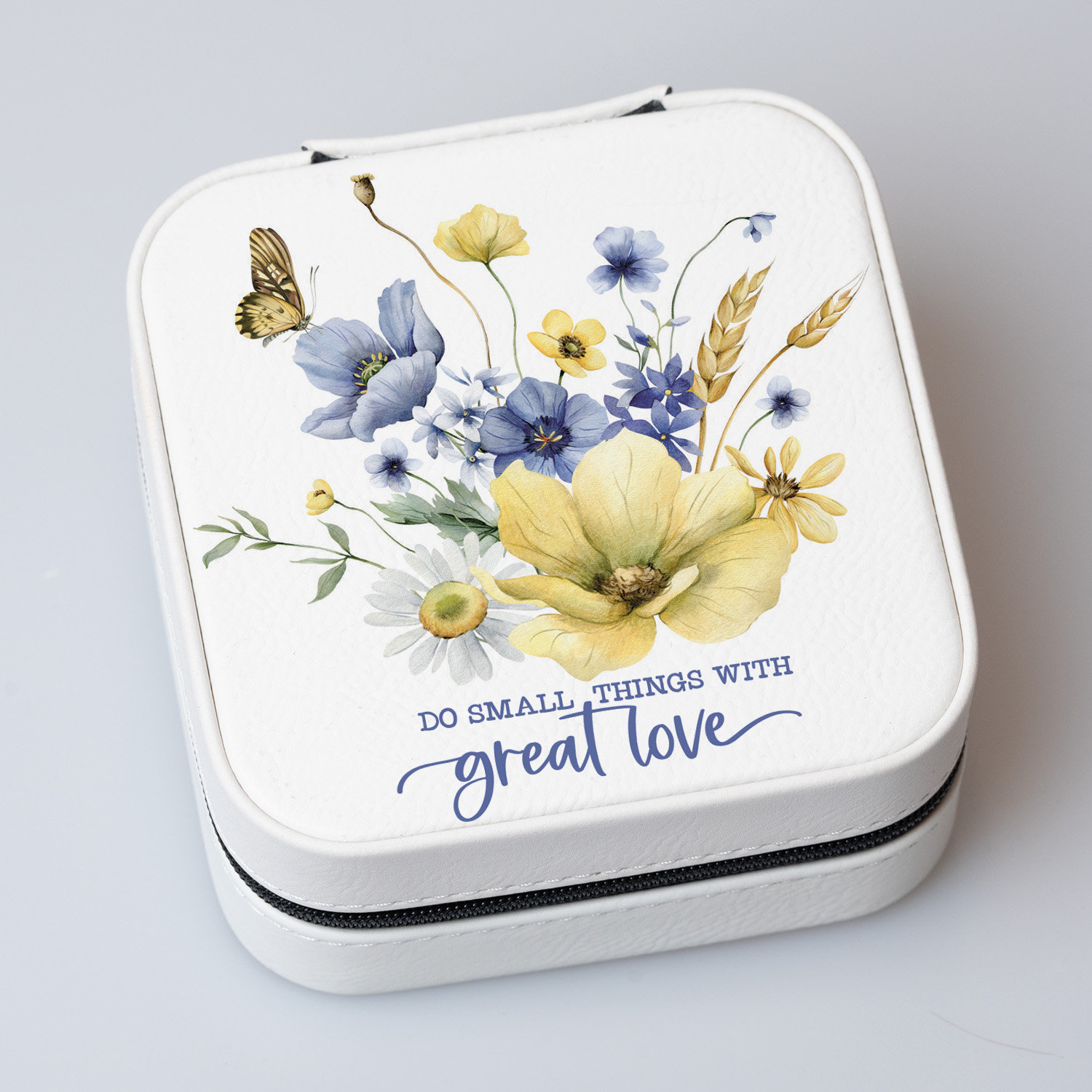 East Urban Home Jewelry Box + Zipper Closure | Wayfair