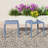 Square Outdoor Side Table-1829281603