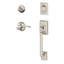 Century Handleset with Deadbolt and Merano Door Lever and Rosette-40779591-40779590