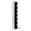 Klarstein 88 cm W Black Electric Fireplace