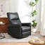 Fauteuil inclinable pivotant en similicuir Ijahnae-1430215566-1425715070