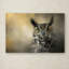 «Golden Eyes Great Horned Owl» de Vidur, impression sur toile tendue-22067370
