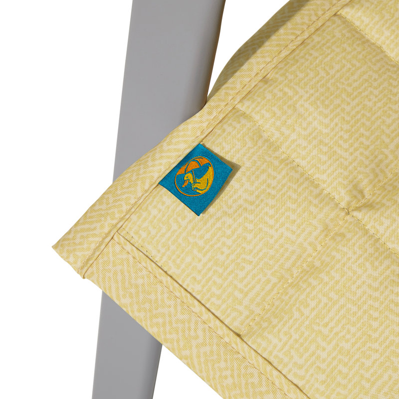Outdoor Patio Chaise Lounge Cover, Yellow