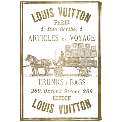 " Fashion And Glam Articles De Voyage Gold Leaf Road Signs "