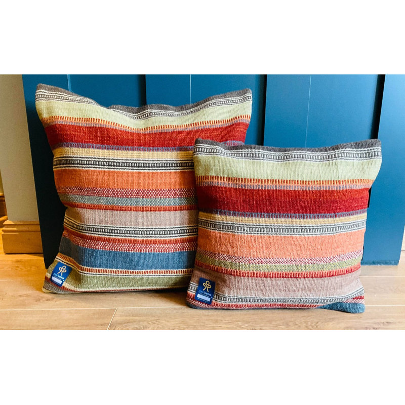 Baxman Yellow Square Cushion Cover, 60cm H x 60cm W