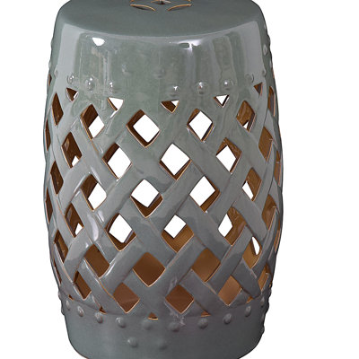 Round End Table Drum End Table Metal Accent Table Side Table For Outdoor Use