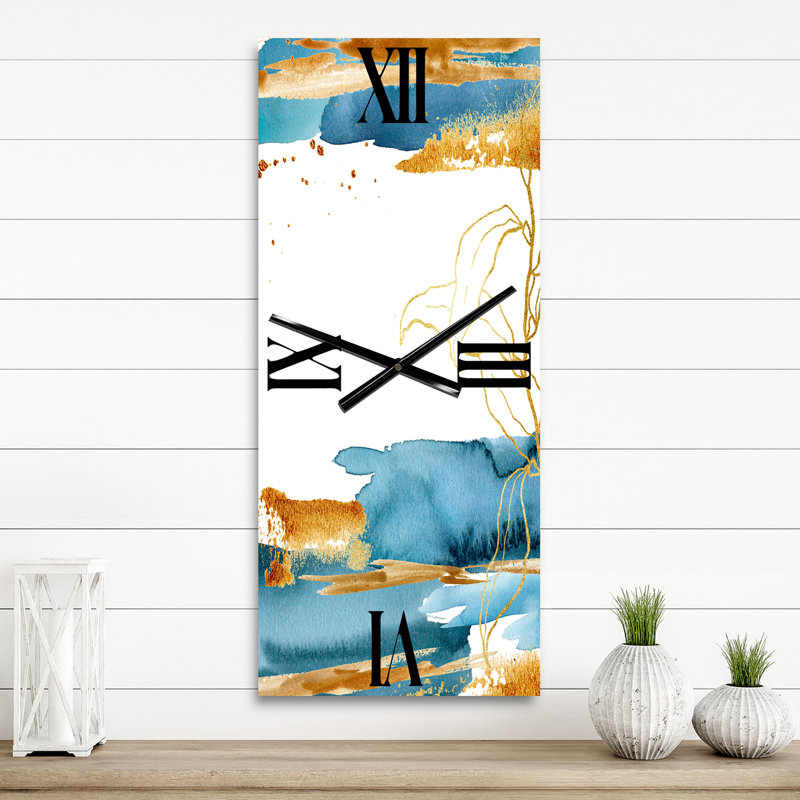 Horloge murale Golden Laminaria, Petit