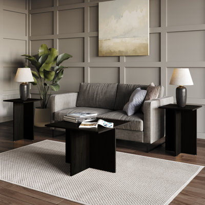 Joliet 3 Piece Coffee Table Set