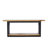 Metal 4 Shelves Brown Wall Shelf Set