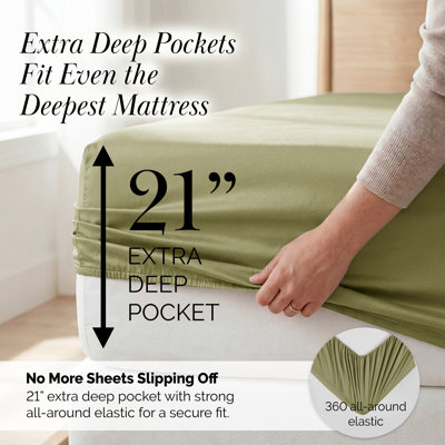 Ensemble de draps 4 pièces Southwest Fine Linens