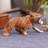 Dakota Fields Handmade Ferocious Tiger Wood Figurine