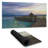 Boardwalk with sunset - 15.75"x31.50" Desk mat