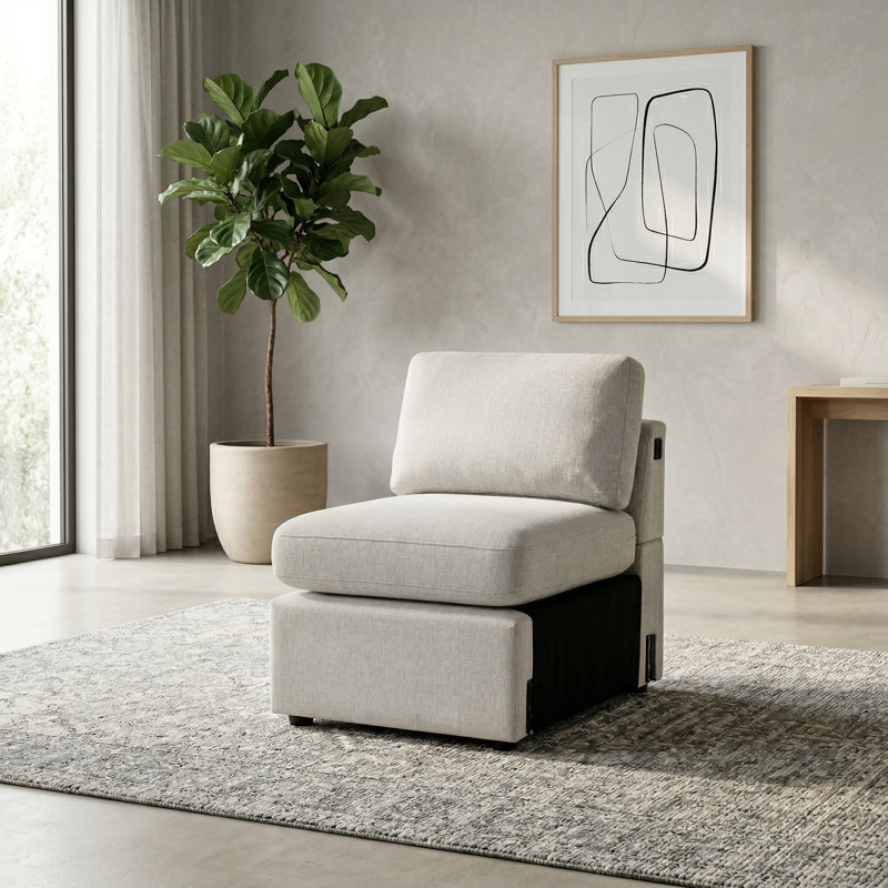 Siège et dossier Lockheart 24 po beige, Beige